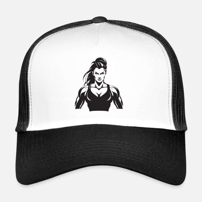 Frau Muskeln Trucker Cap