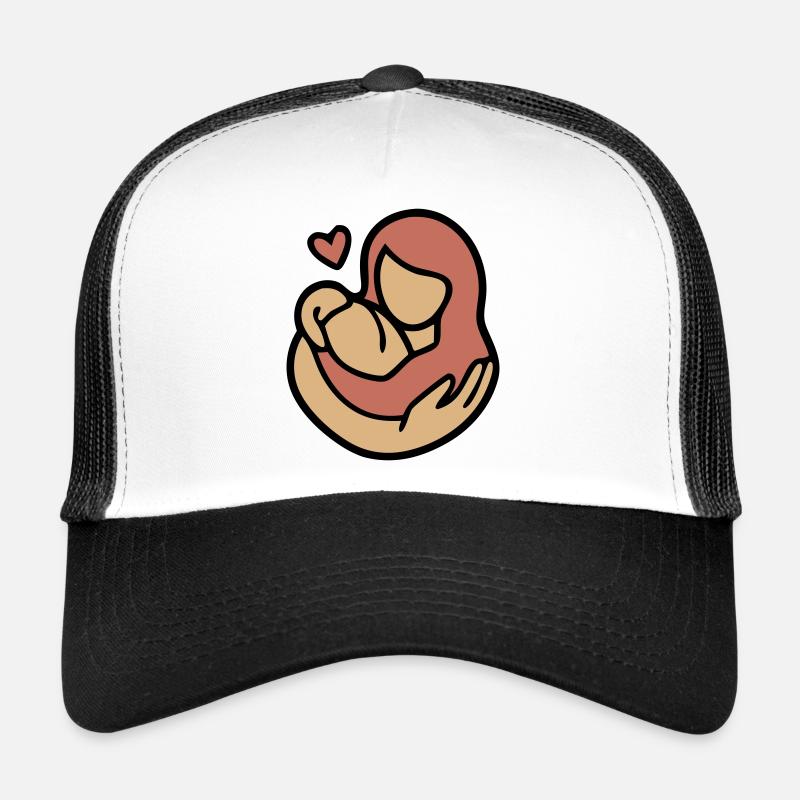 Étreinte Mère-Enfant Amour Casquette trucker 