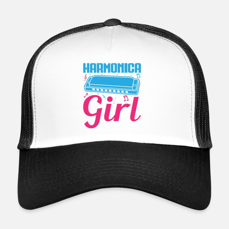 Harmonica Drôle Fille Harmonica Casquette trucker 