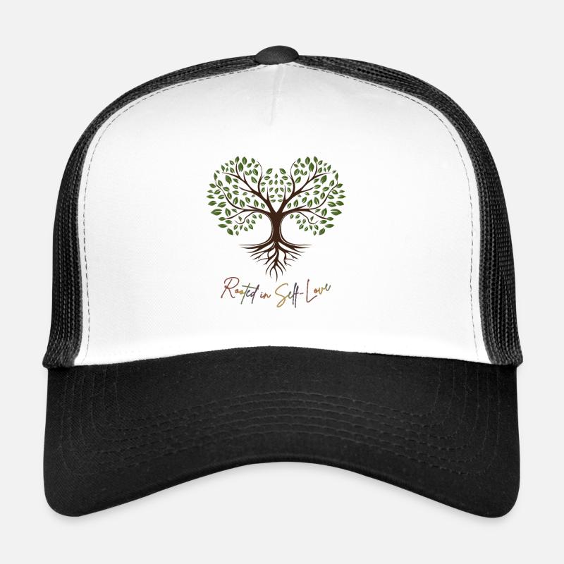 Wurzelkraft: Selbstliebe Baum Trucker Cap