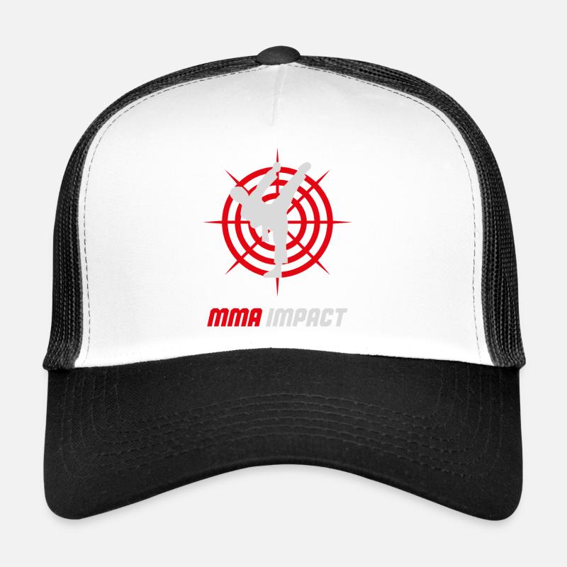 MMA Fight Impact Emblem Trucker Cap