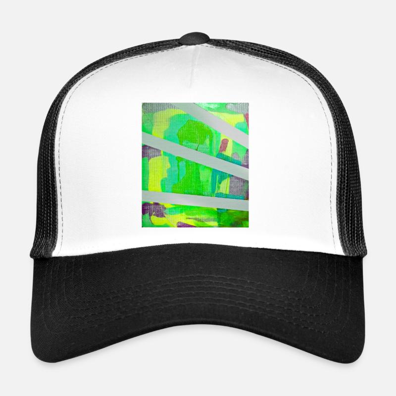 Résumé néon Kaleido Casquette trucker 