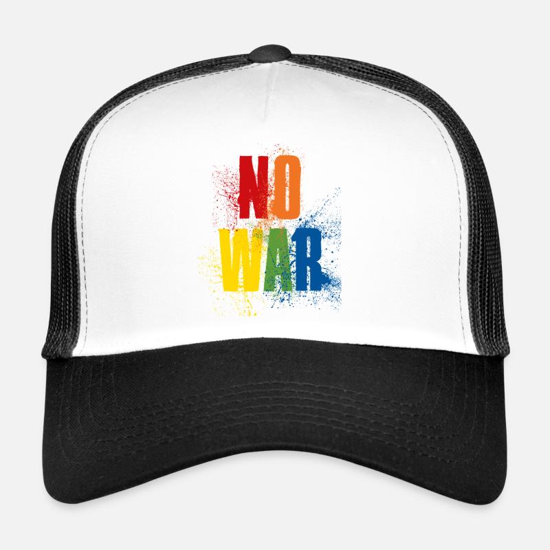 NO WAR – Statement für den Frieden gegen den Krieg Trucker Cap