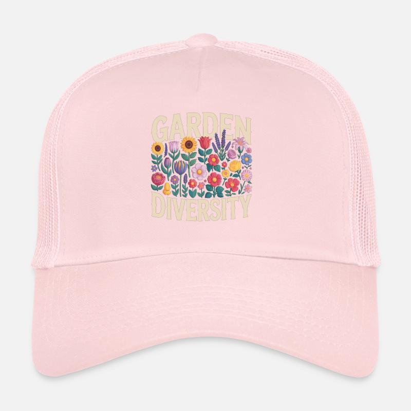 Jardin Diversité Florale Casquette trucker 