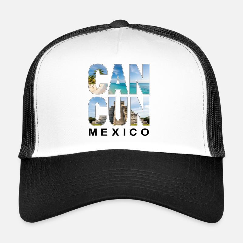 Cancun Mexico Trucker Cap