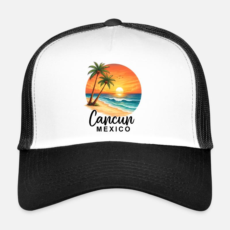 Cancun Mexico Trucker Cap