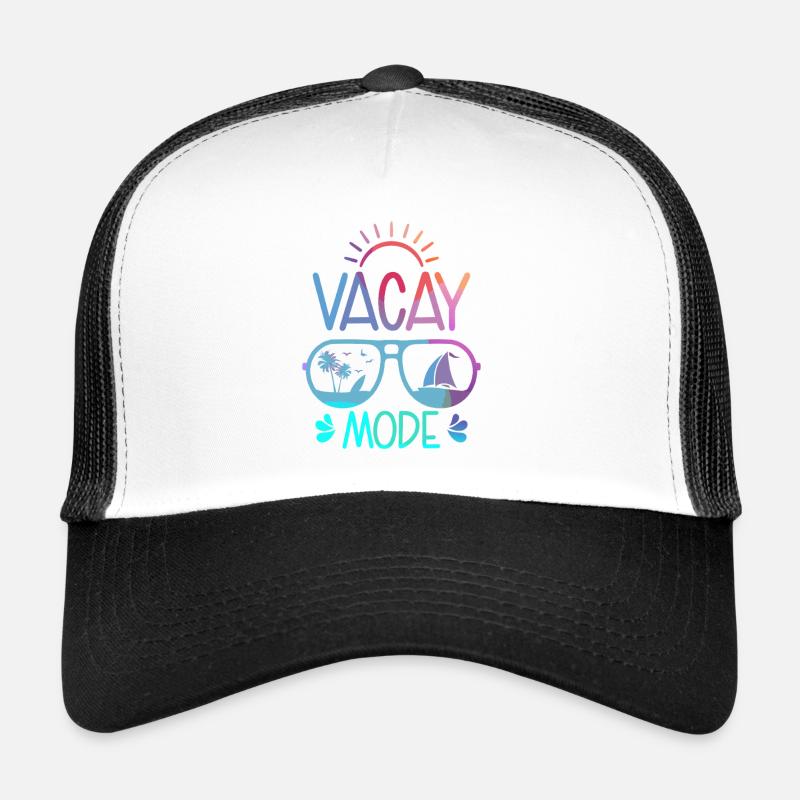 Lunettes de soleil Vacay Mode Beach Vibe Casquette trucker 