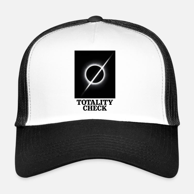 Totality checked | Eclipse Trucker Cap