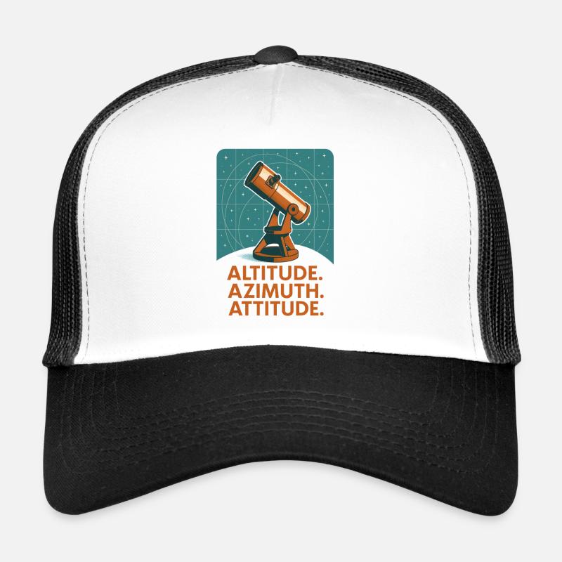 High Azimuth Posture | Astronomy Trucker Cap