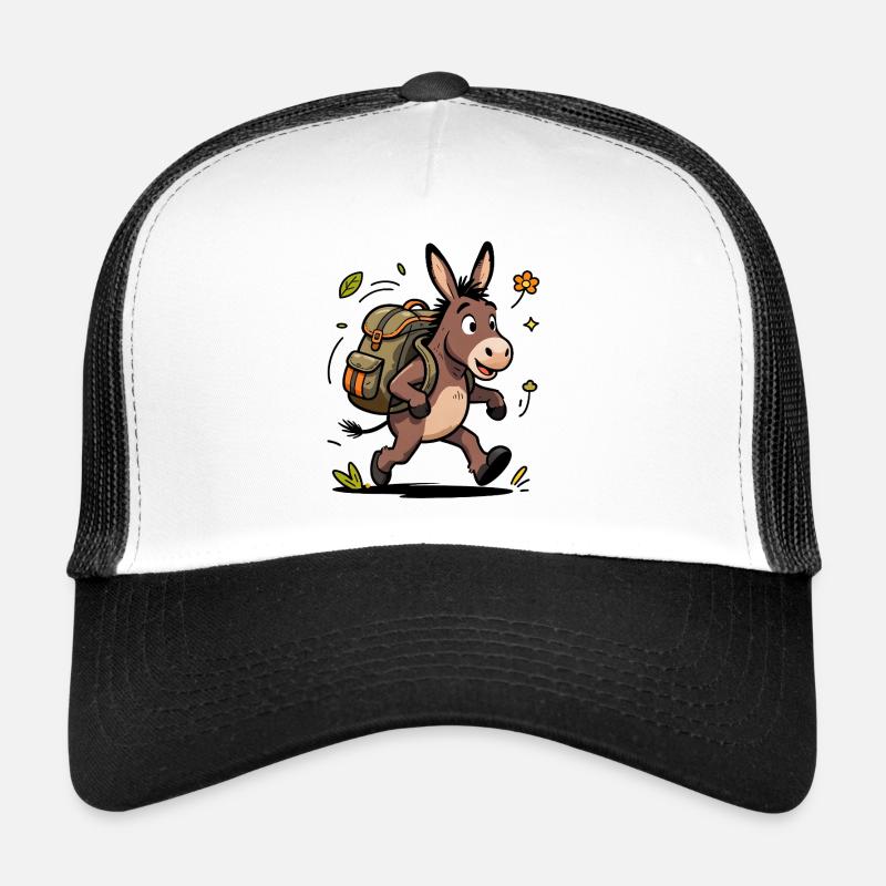 Aventure d'Âne Randonneur Casquette trucker 