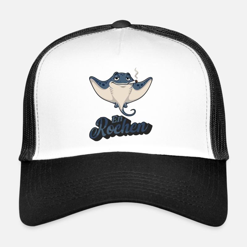 En Rochen Plattdeutsch Nordsee Kiffer Humor Trucker Cap