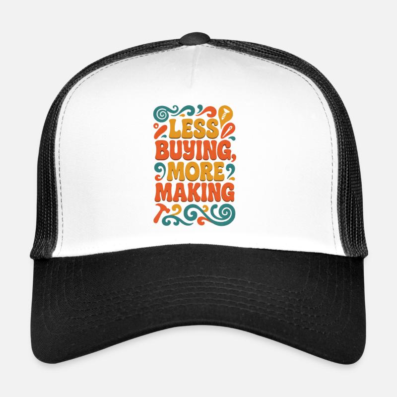 Achetez moins | Upcycling DIY Casquette trucker 
