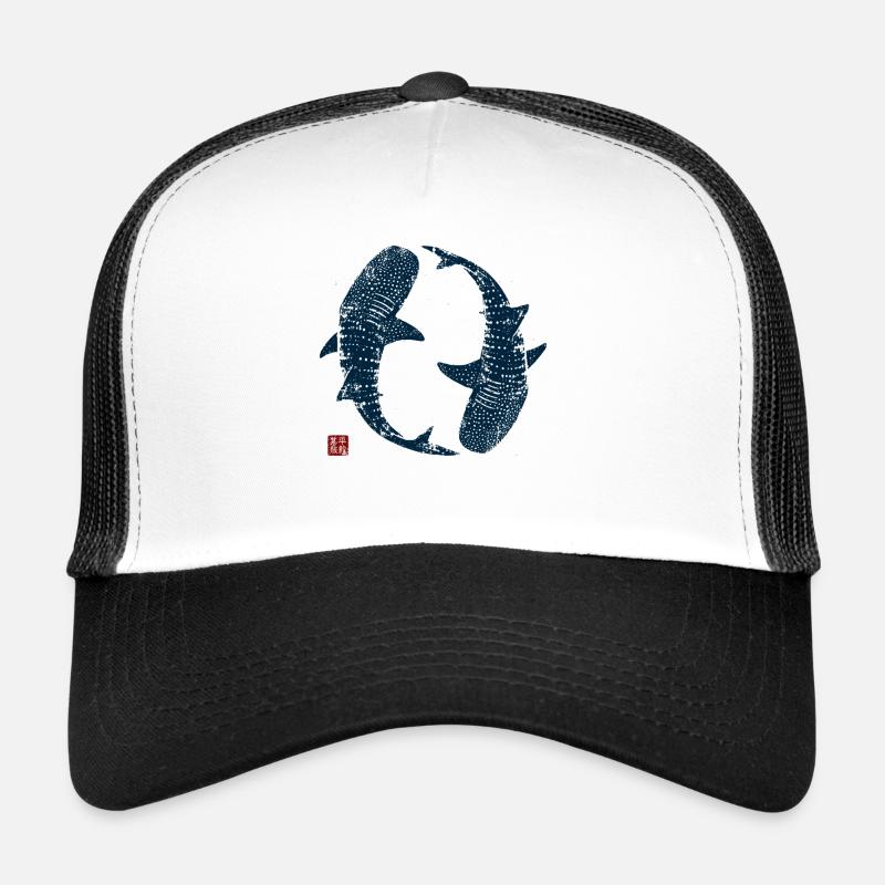 Cercle des requins-baleines Casquette trucker 