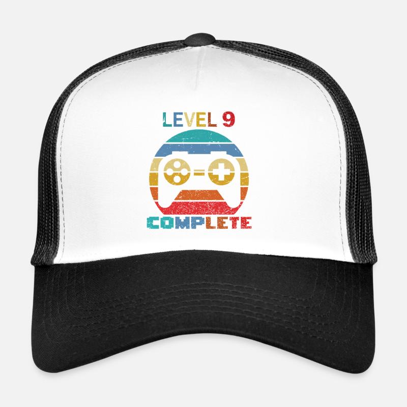 Niveau 9 terminé Casquette trucker 