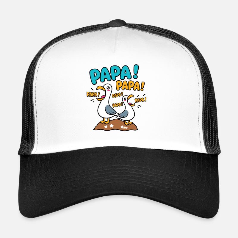 PAPA SEAGULL Trucker Cap