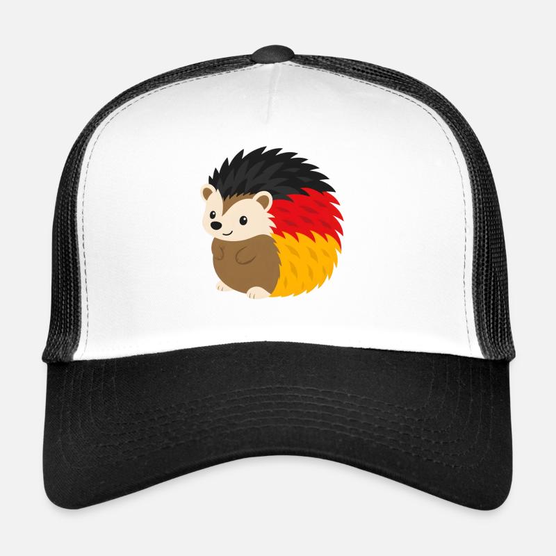 Rainbow Hedgehog Design Trucker Cap