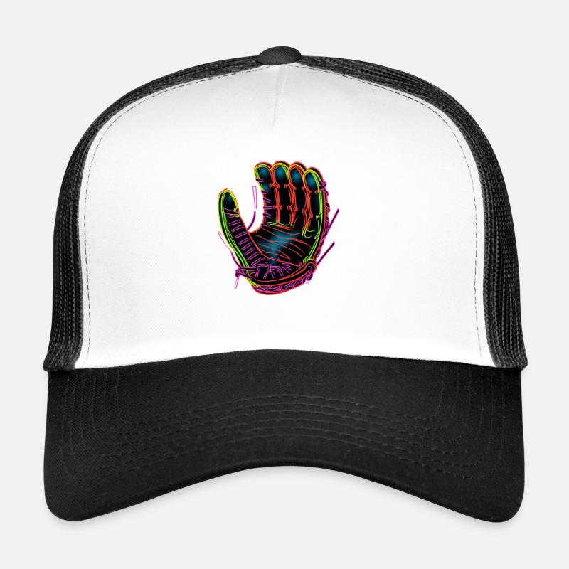 Baseball Handschuh Synthwave Trucker Cap