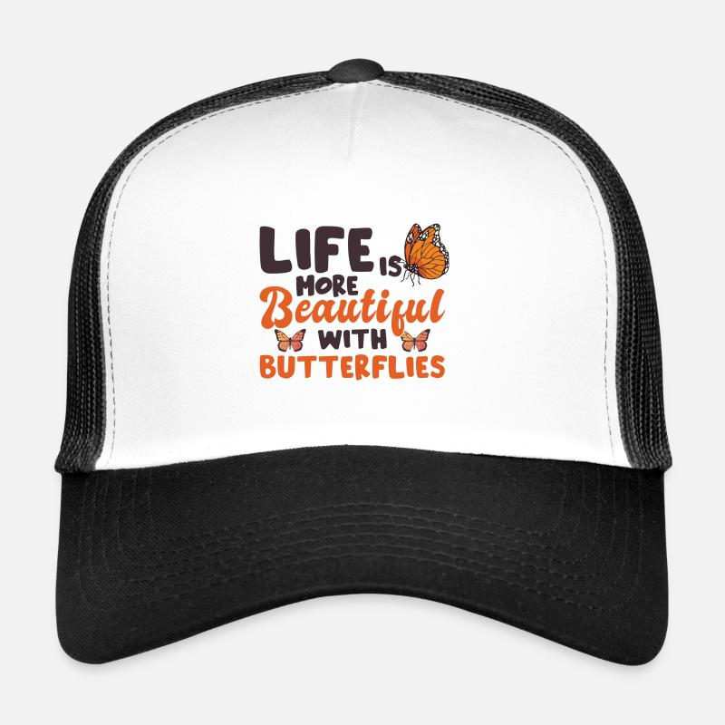 Butterfly Tiger Monarch Lepidopterist Trucker Cap