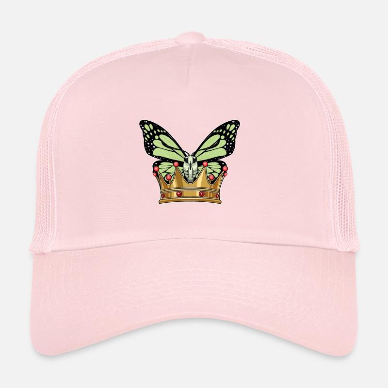 Couronne de papillon Casquette trucker 