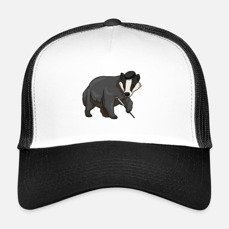 Honigdachs Malen Pinsel Trucker Cap