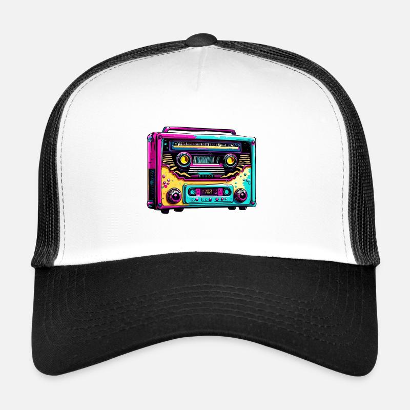 Radio / Analog / Music / Frequency / Speakers Trucker Cap
