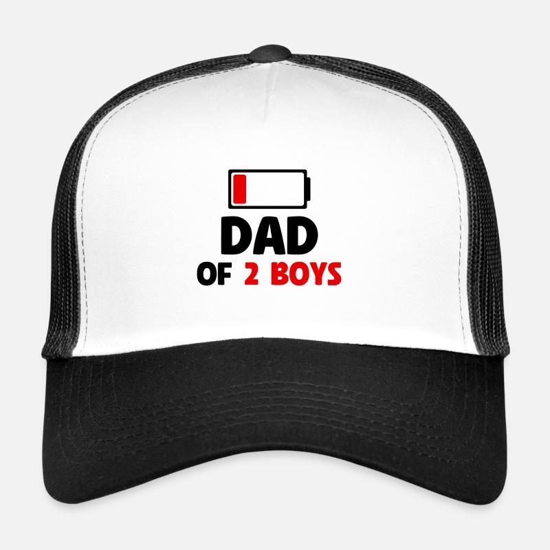 Papa de 2 garçons Casquette trucker 