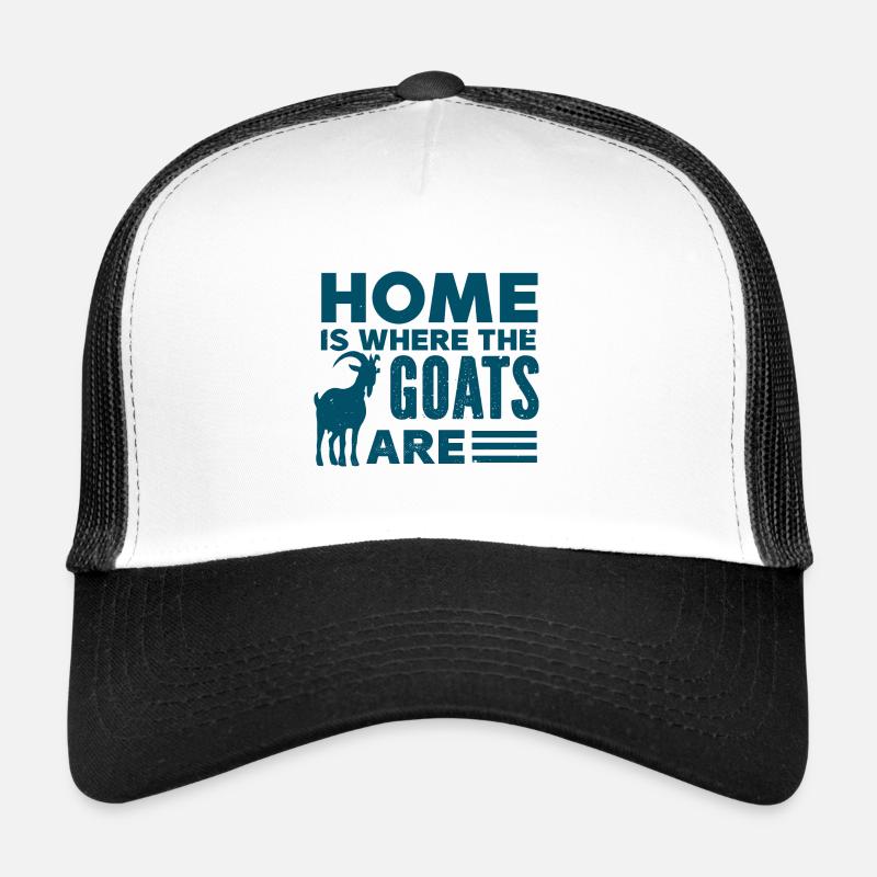 Ziege - Bock - Geiß - Bauernhof - Zoo - Urlaub Trucker Cap