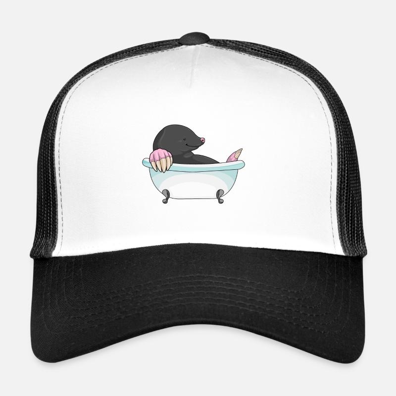 Baignoire taupe Casquette trucker 