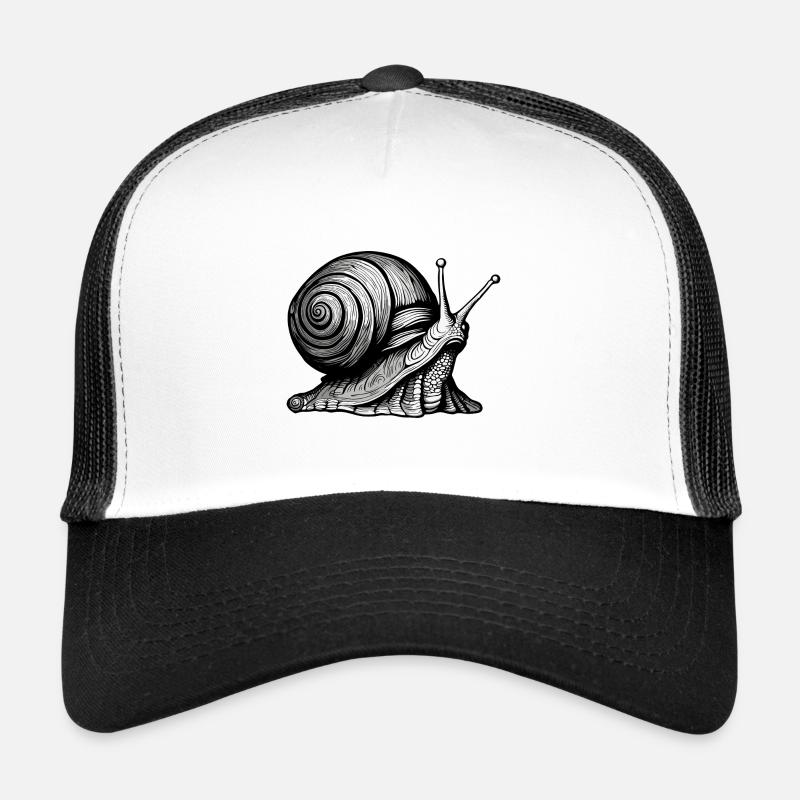 Escargot / Animal / Ramper / Visqueux / Lent Casquette trucker 