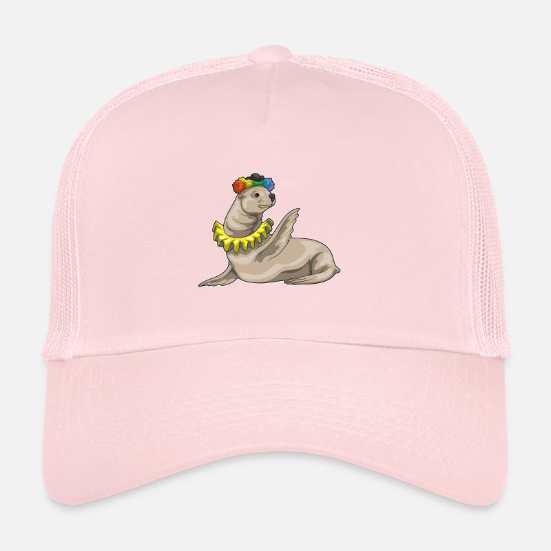 Seal Clown Trucker Cap