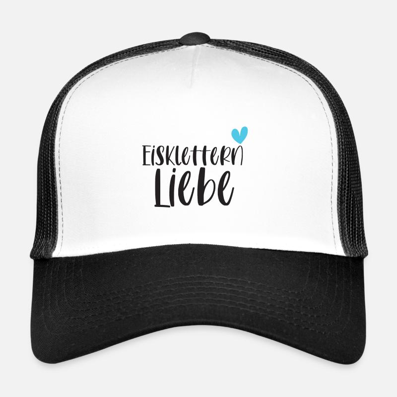 Eisklettern Klettern Wintersport Eis Geschenk Trucker Cap