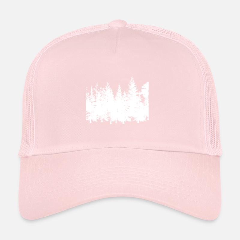 Forest Outline Trucker Cap