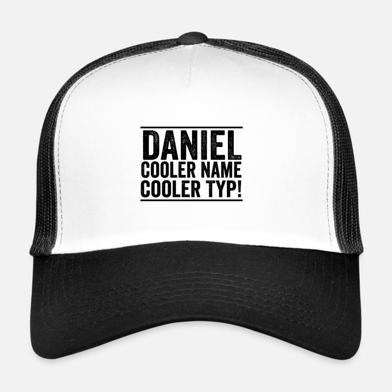 Prénom Daniel Casquette trucker 