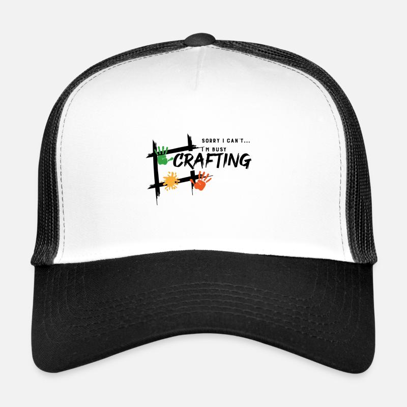 Busy Crafting Hobby Crafter Casquette trucker 