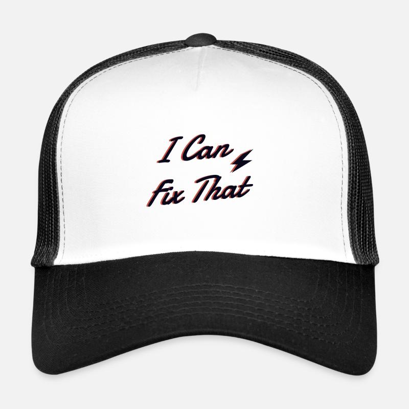 Corrigez cette citation ironique Electro Worker Casquette trucker 