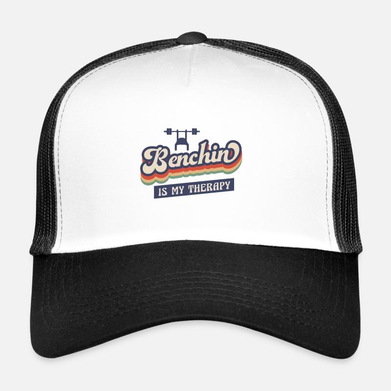 Benchpress comme thérapie, dynamophilie, Casquette trucker 