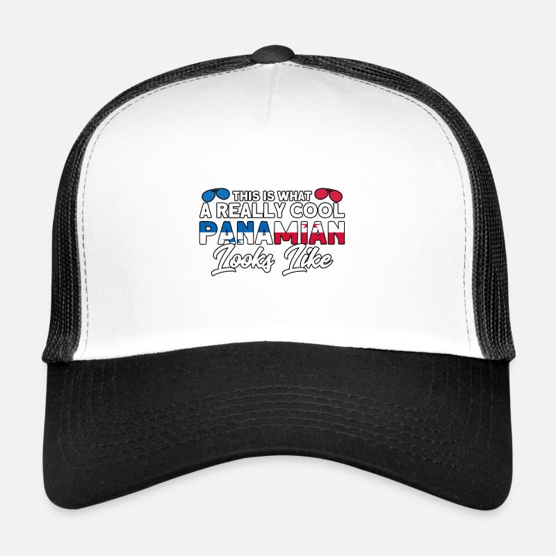 Panamanian Flag Panamanian Roots gift Trucker Cap