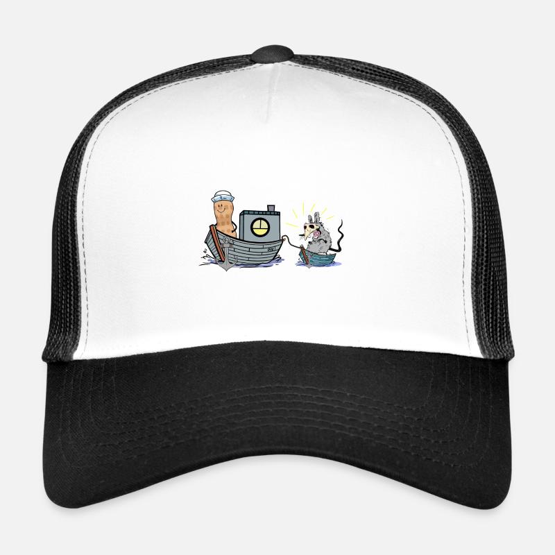 Bateau de voyage d’aventure Peanut Sailor Plague Rat Casquette trucker 