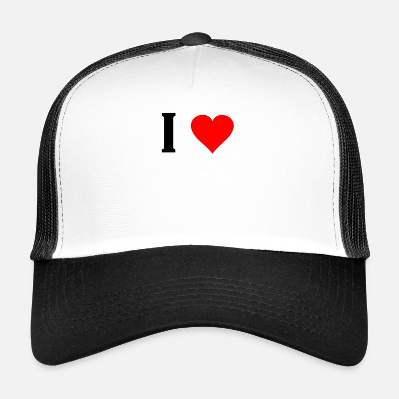 J'aime ... (modèle) Casquette trucker 