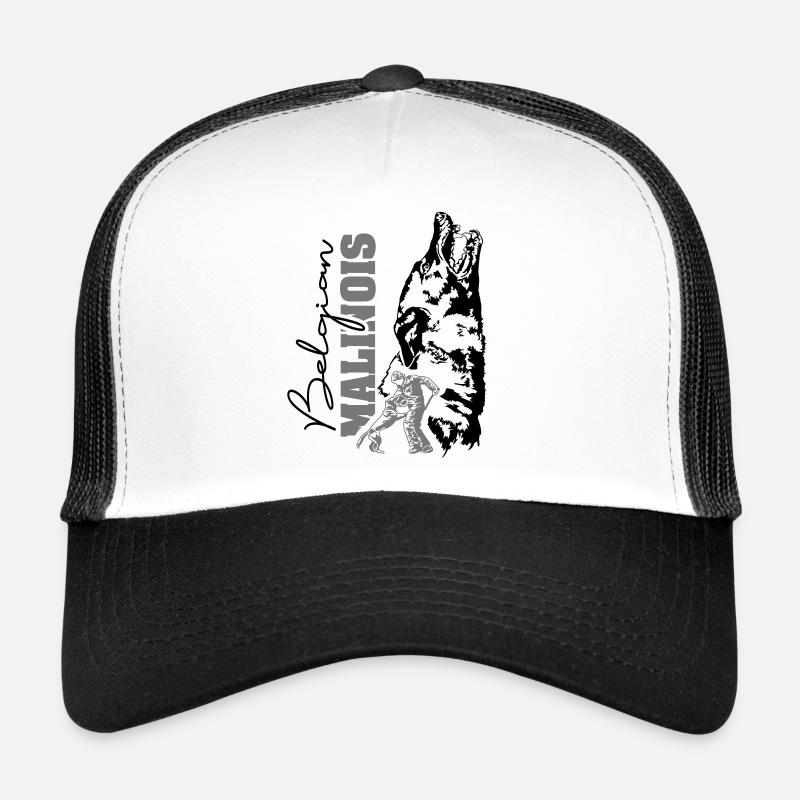 BELGIAN MALINOIS bellend Wilsigns Schutzdienst Trucker Cap