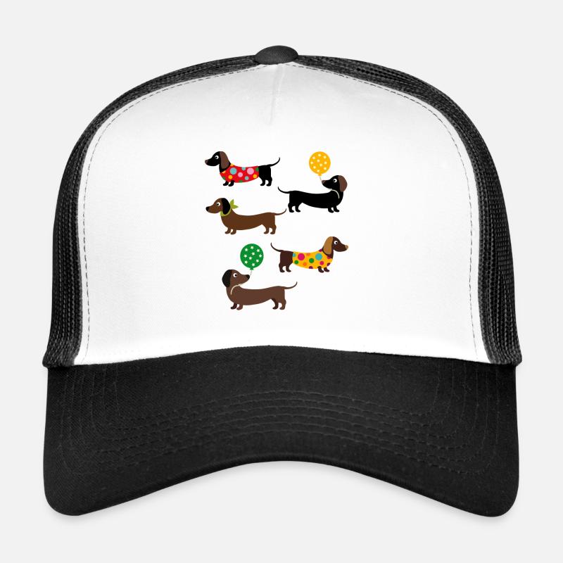 Summer Dachshund Trucker Cap