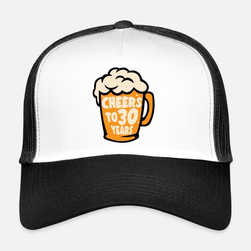 30. Geburtstag Bier lustig Geschenk Trucker Cap