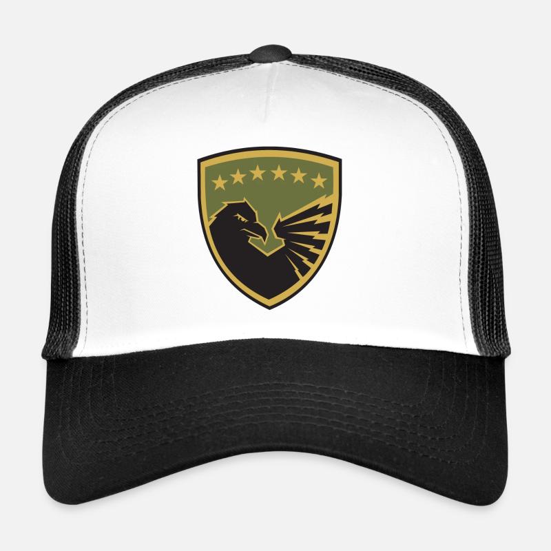 FSK Kosova - Forca e Sigurisë së Kosovës - Trucker Cap - Weiß/Schwarz