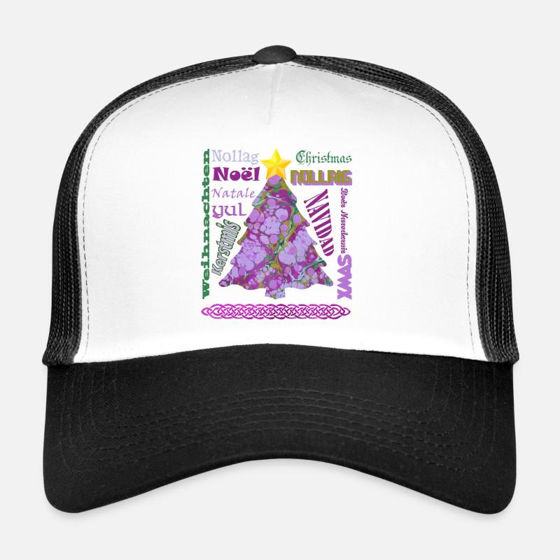 weihnachten mehrsprachig e 230 Trucker Cap