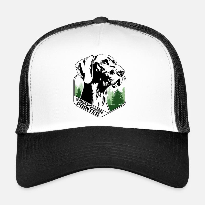 German Shorthaired Pointer Hund Wilsigns Jagdhunde Trucker Cap