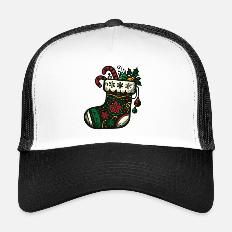 Weihnachtsstrumpf Trucker Cap