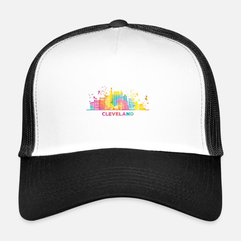 Clevelander Skyline Cleveland Casquette trucker 