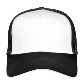 Badminton Women Badminton Players Men Squash - Trucker Cap - white/black - Front