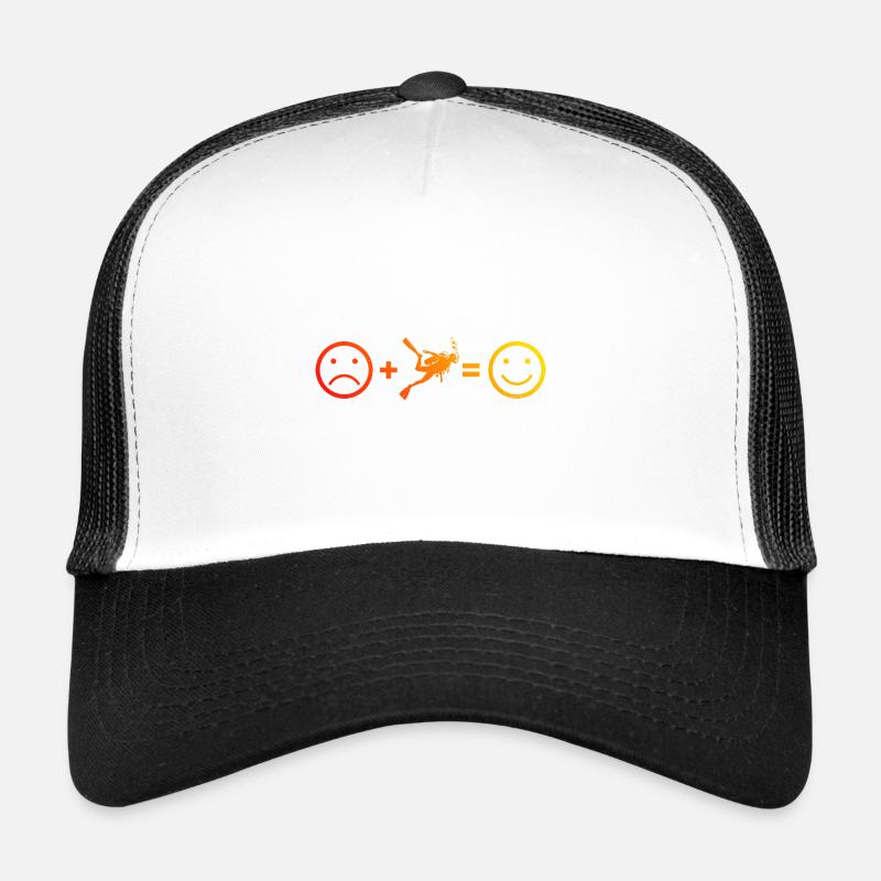 Plongeur Hommes Plongée Plongeur Plongeur Femmes Casquette trucker 
