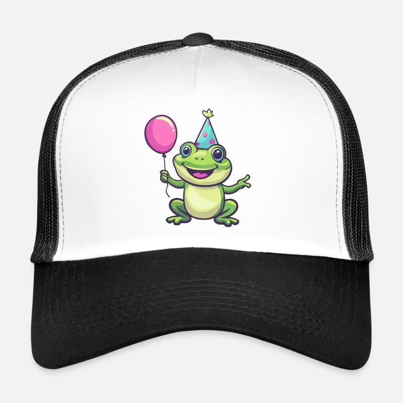 Frog Toad Birthday Baby Trucker Cap
